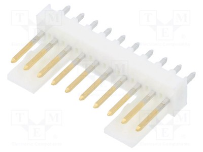 connector 2.54mm KK Hdr Vt FricLK VrA .5Au 10Ckt