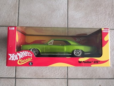 2005 Hot Wheels Classics 1966 Pontiac GTO - grün - Limited Edition 1:18 OVP
