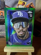 2025 Chandler Simpson Topps Chrome Update RC USC179 Image Variation Green /99 SP