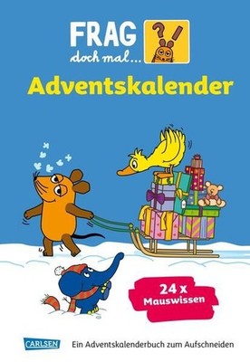 Frag doch mal ... die Maus: Der Adventskalender 2025: Adventsbuch für Kinder ab