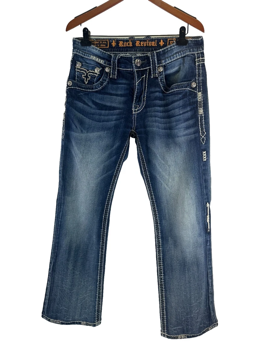 Rock Revival Jeans Size 32 for Men for sale - eBay