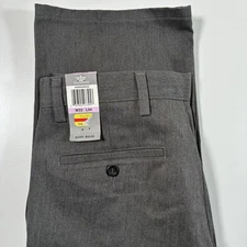 NEW DOCKERS Chino Pants 32x34 Gray Easy Khaki Straight Classic Flat NWT