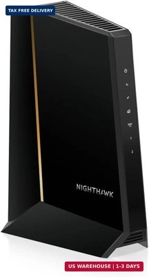 NETGEAR Nighthawk DOCSIS 3.1 Mid/High-Split Modem (CM3000-1AZNAS) - Approved for