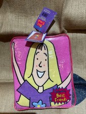 Jacqueline Wilsons Best Friends Fleece Sleeping Bag in clear backpack new