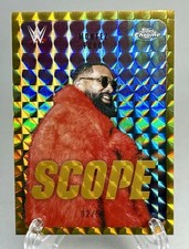 2026 Topps Chrome WWE Montez Ford /50 Scope Gold Geometric