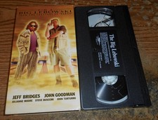 THE BIG LEBOWSKI 1998 VHS/A COEN BROTHERS FILM/JEFF BRIDGES/JOHN GOODMAN!