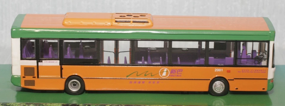 EXCLUSIVE FIRST EDITIONS EFE 1:76 26901 DENNIS DART NEW WORLD FIRST BUS  BOXED - Image 4 of 4