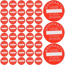  1000 Pcs Void Stickers Security Seal Round Caution Label Self Adhesive