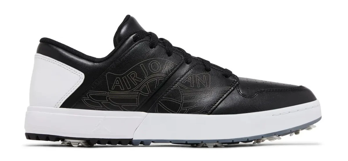 Jordan Nu Retro 1 Golf Low Black White for Sale | Authenticity