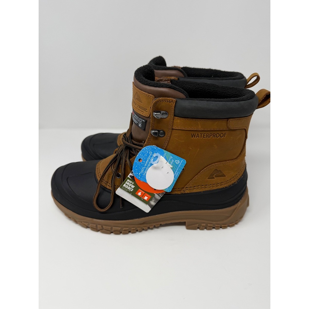 Ozark Trail Snow Boots Size 12 Brown Waterproof Thinsulate NWT‎ Men\'s Ozark Trail Men main image 3