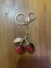 CHERRY Bag Charm Cute Key Chains Cherry Purse Charms for Handbags, St