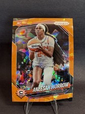 2025 Panini Prizm Aneesah Morrow RC Orange Cracked Ice #79
