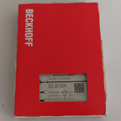 Beckhoff EL9184 Potenzialverteilungsklemme EL EtherCAT Terminal