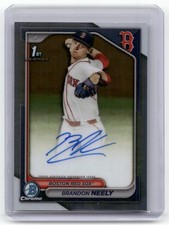 2024 Bowman Draft #CPA-BN Brandon Neely Chrome Prospect Autographs