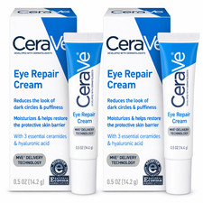 2 Pack CeraVe Eye Repair Cream 0.5 oz for Dark Circles & Puffiness FREE SHIPPING