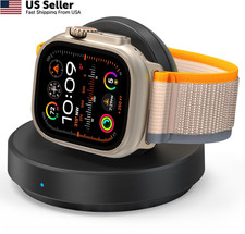 2026 Upgraded for Apple Watch Charger Magnetic Fast Charging Black