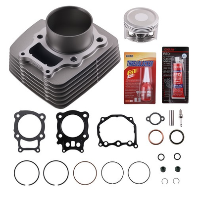 #ad Cylinder Piston Gasket Top End Rebuild Kit For Honda Rancher TRX350 00 2006 $52.99