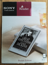 Sony Reader - PRS-350 5-inch Touchscreen eReader, Silver, Pocket Edition