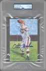OTTO GRAHAM AUTOGRAPHED HOF GOAL LINE ART CARD       BROWNS      JSA+PSA SLABBED