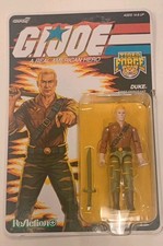 Super7 ReAction  DUKE Commander Tiger Force Gi Joe 3.75  figure New
