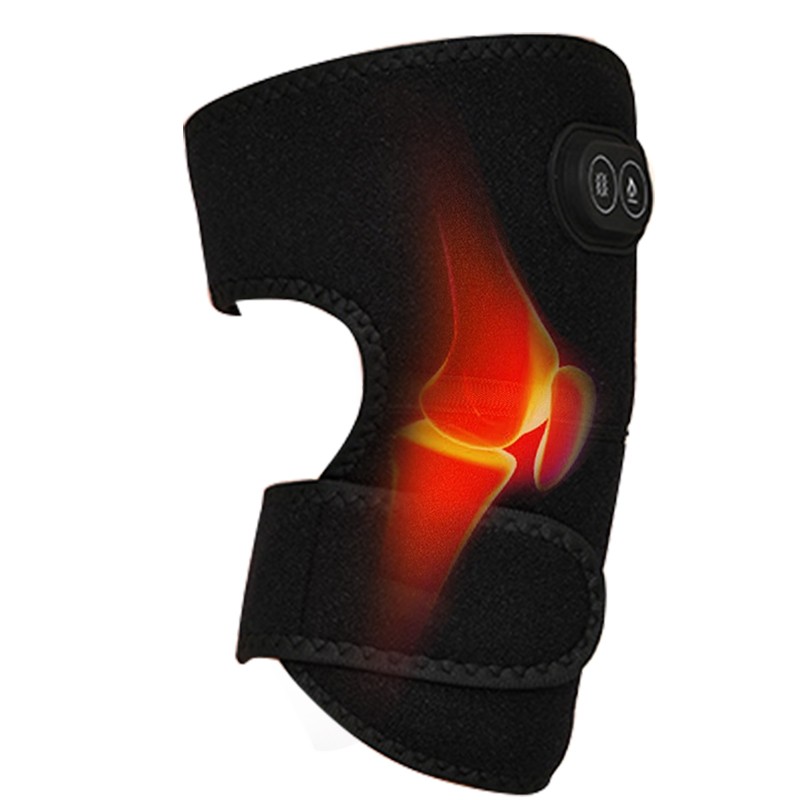 Electric Heated Shoulder Massager With Vibration Massage Brace Joint Pain Relief