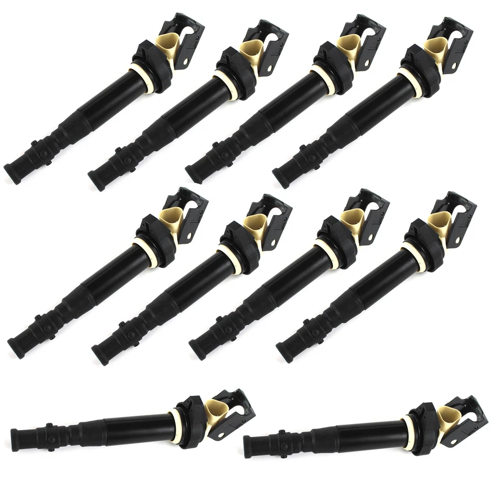 Bobina de encendido 10 piezas para BMW M5 M6 2006 2007 2008 2009 2010 5,0 L V10 Foto 4 de 4