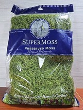 SuperMoss Forest Fresh Decorative Moss for Potted Plants, Natural Green, .534in 