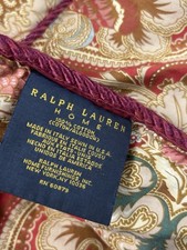 Ralph Lauren JARDINIERE RED Full / Queen  Comforter Rare, Classic vibes,