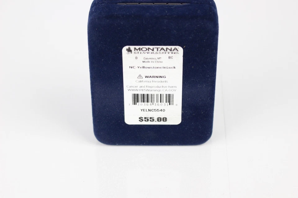 Montana Silversmiths Yellowstone In Luck Necklace Horseshoe Dutton Ranch 5540 - Image 3 of 3