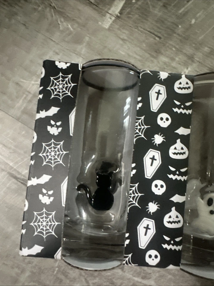 4-NUEVOS VASOS DE TIRO INSPIRADOS EN ANTROPOLOGÍA ICONO MÍSTICO HALLOWEEN Foto 2 de 4