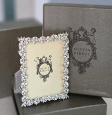 Olivia Riegel Evie Frame Crystal Photo Frame Brand New 4" x 3"