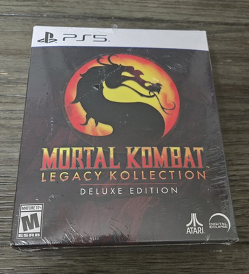 #ad #ad Mortal Kombat Legacy Kollection Deluxe Edition PS5 NEW Sealed Atari $54.99