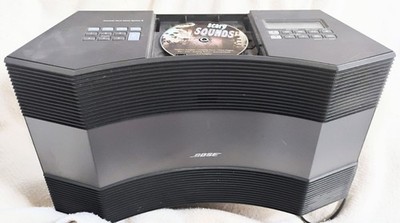 BOSE Acoustic Wave Music System II CD FM/AM/ Tested Works, NO CD PLAYER LID