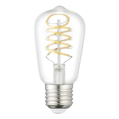 Eglo 110307 LEDE27 bulb, clear glass, 220-240V, 50/60Hz, 2700K,...