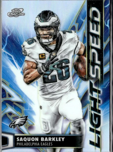 2025 Topps Cosmic Chrome Saquon Barkley Base (RAW)