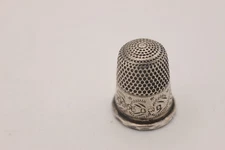 1897 John Troup & Sons (London) Sterling Silver thimble. FREE P&P