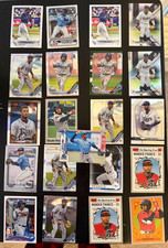 (21) 2019 2020 2022 Bowman Chrome Topps Wander Franco Rookie Lot Rays