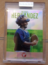 MICHEL HERNANDEZ (Yankees) 2003 TOPPS PRISTINE ROOKIE REF ENCASED CARD #742/1599. rookie card picture