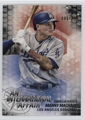 2018 Topps Update An International Affair Black /299 Manny Machado #IA-18 1k3x