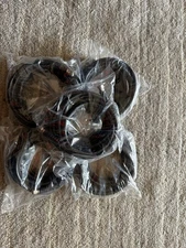 12ft RG6 75 Ohm High-Grade F-Type Coaxial Video Cable. LOT OF 5 PCS