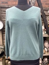 PURE CASHMERE SOFT JADE JUMPER SIZE 40”