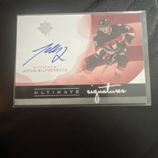 2012-13 Upper Deck Ultimate Hockey Ultimate Signatures Jakob Silfverberg !!!