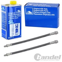 2Xate Bremsschlauch HA+1L Ate Dot 4 Passend FüR Mercedes C219 W211 W220 R230