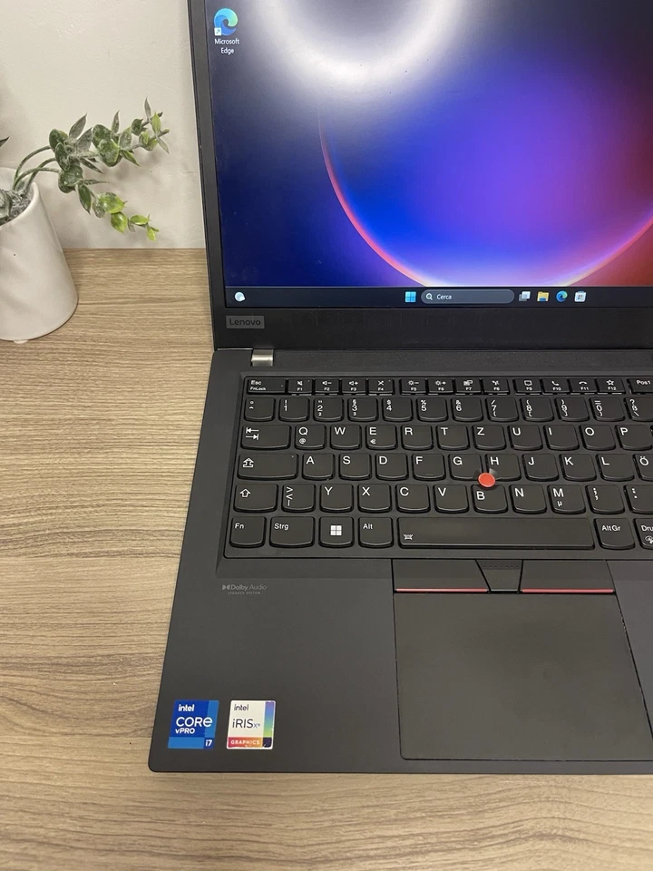 SUPER LENOVO THINKPAD T14 Gen2 I7-1185G7 RAM 32gb/256GBSSD BUSINESS LAPTOP 🧑💻 - Immagine 3 di 4