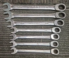 Matco Tools 7GRC*M2 72 Teeth Metric Combination Ratcheting 8pc Wrench Set