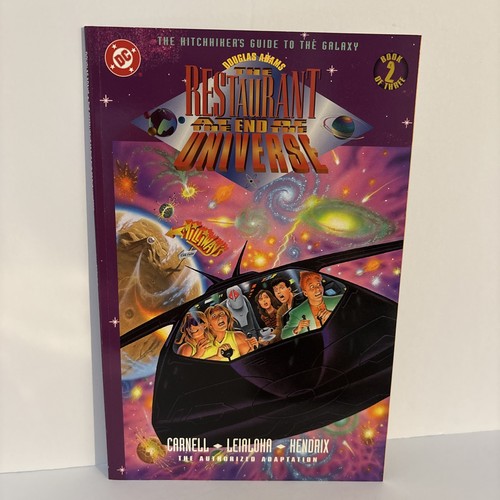 Complete Set The Restaurant at the End of the Universe 1-3 1994 Hitchhiker’s - Picture 3 of 5