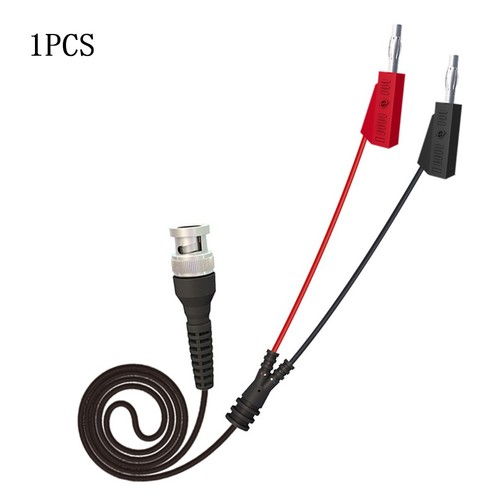 100cm BNC to Dual 4mm Stackable Banana Cable for Oscilloscope and Test Work - Picture 8 of 12