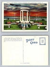 Daytona Beach, FL-Florida, Dana Memorial Fountain Riverfront Vintage Postcard