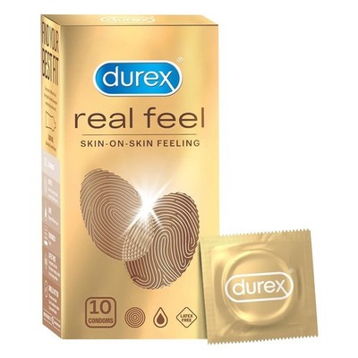 Condoms Durex Real Feel (FREE SHIPPING) 10 To 100 Counts