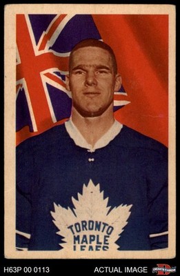 1963 Parkhurst #16 Tim Horton Maple Leafs HOF 2 - GOOD